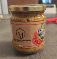 Condimento a base di carciofi e pomodori secchi