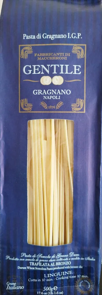 Gragnano Igp - Linguine, Bronzegezogen