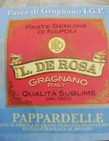 Pappardelle semola di grano duro