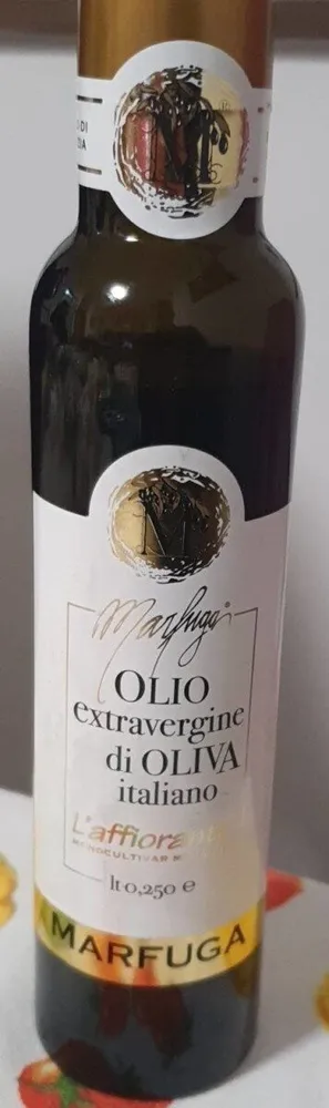 Olio extravergine di oliva italiano