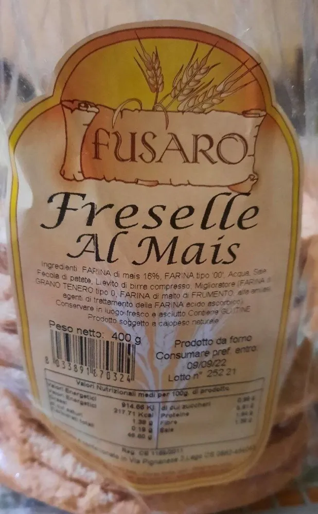 Freselle Al Mais