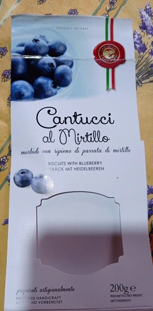 Cantucci al mirtillo