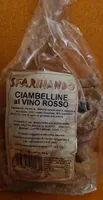 Ciambelline al vino rosso