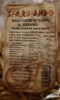 Bastoncini integrali al sesamo