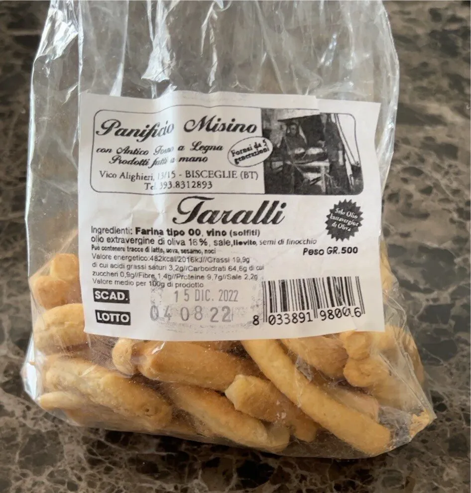 Taralli Panificio Misino