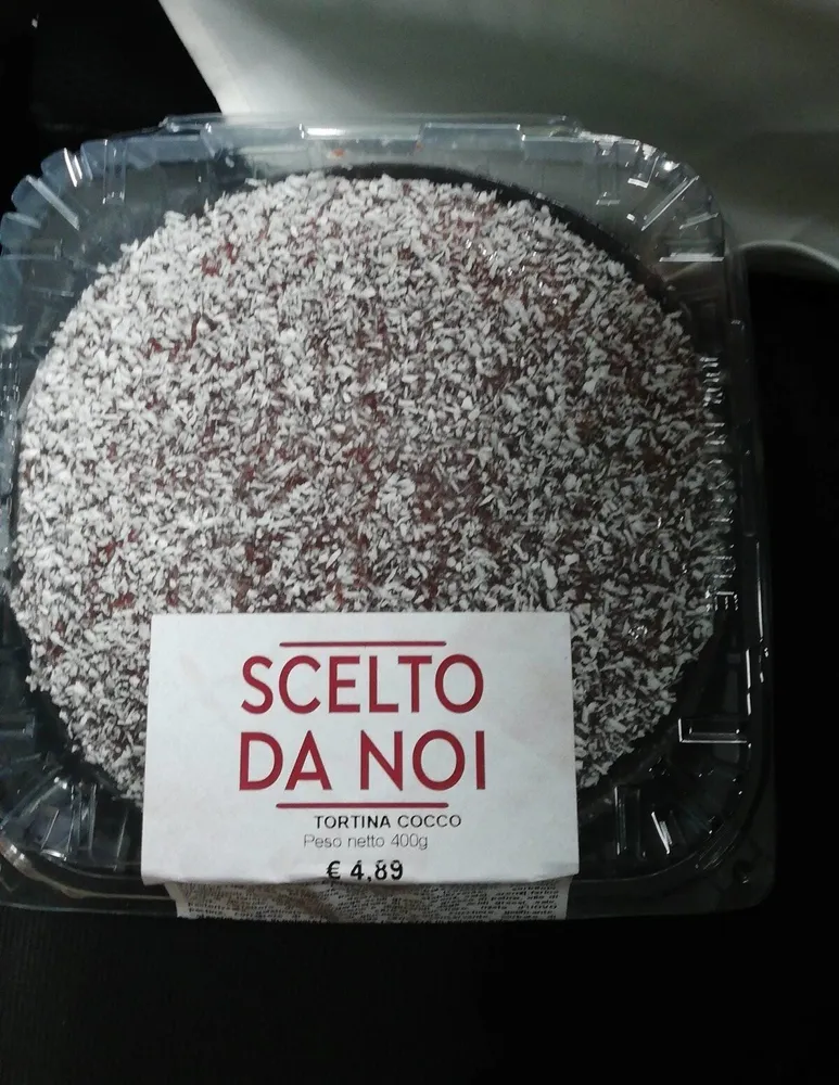 Tortina al cocco