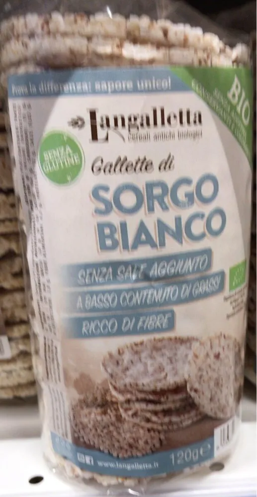 Gallette sorgo bianco