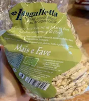 Gallette biologiche di mais e fave