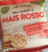 Mini gallette di mais rosso
