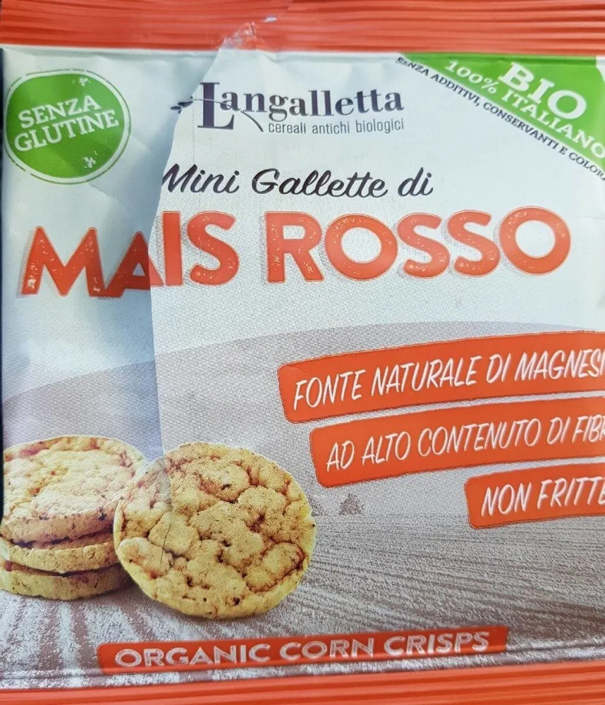 Mini Gallette di mais risso