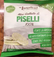 Mini gallette di piselli senza glutine