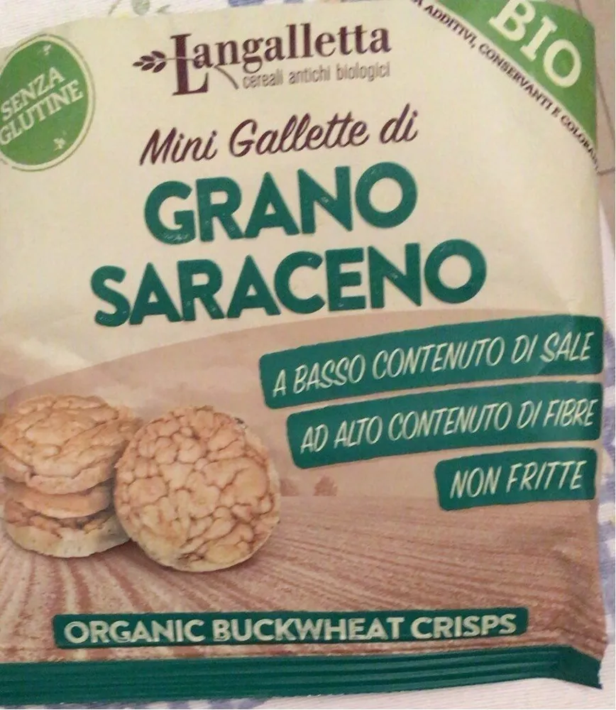 Mini gallette grano saraceno