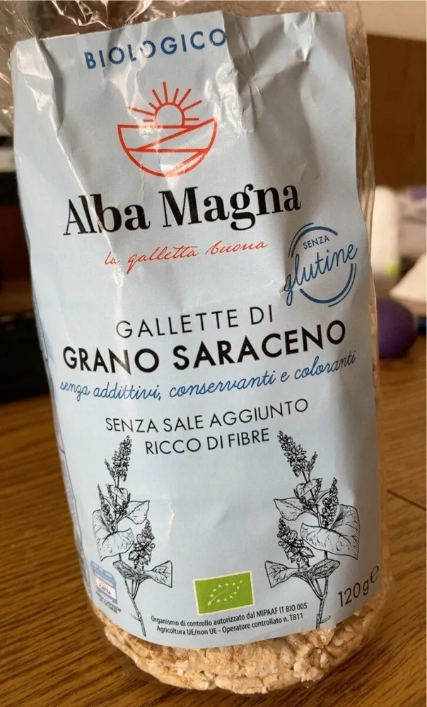 Gallette di grani saraceno