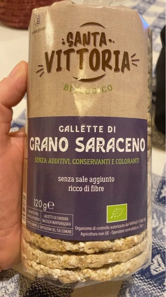Gallette di Grano Saraceno