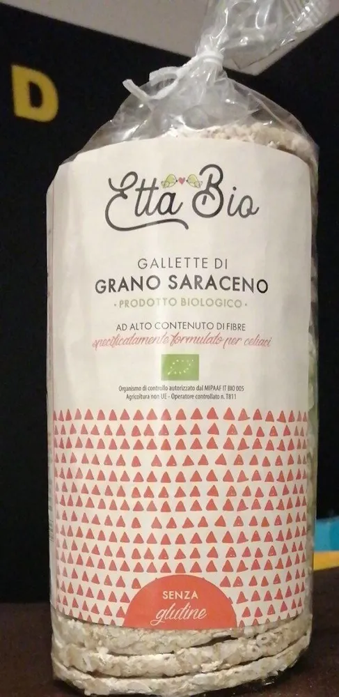 Gallette di riso e grano saraceno