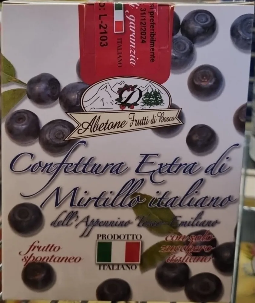 Confertura Extra di Mirtilli