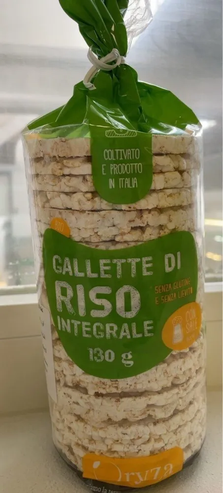 Gallette di riso integrale bio