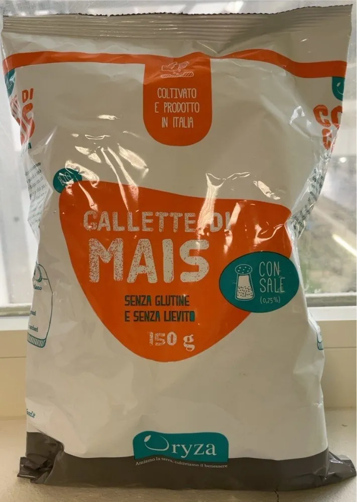 Gallette di mais bio