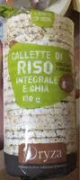 Gallette di riso integrale e chia
