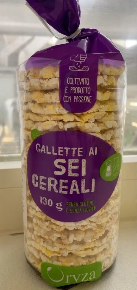 Gallette ai sei cereali bio