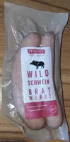 Bratwurst mit 57 % Wildschwein, 2 St.