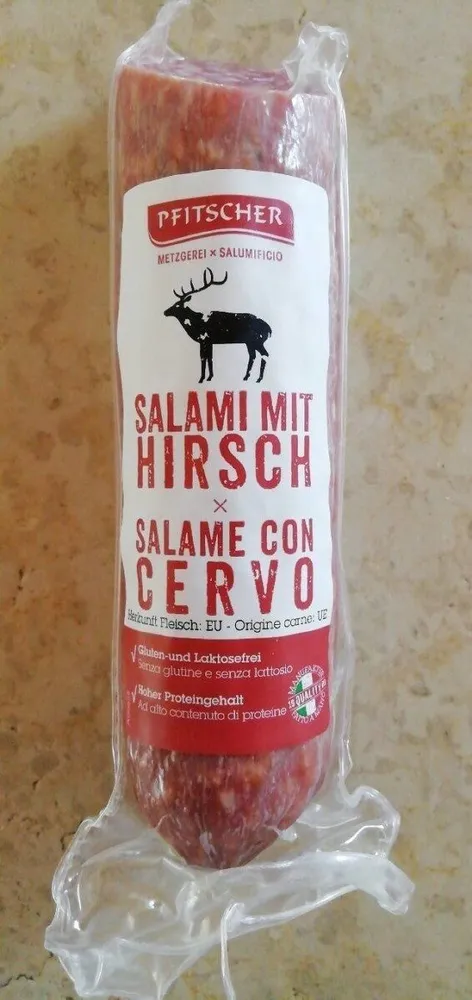 Salame con cervo