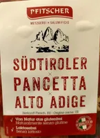 Südtirol pancetta alto adige