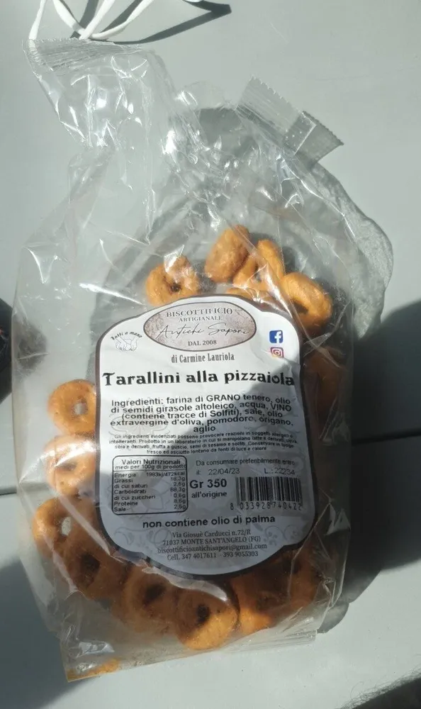 Tarallini alla pizzaiola
