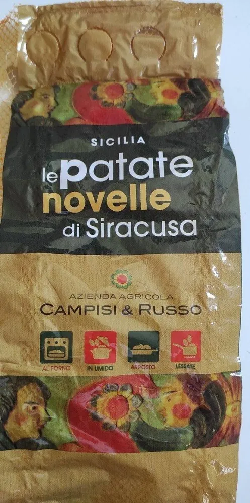 Le patate novelle di Siracusa