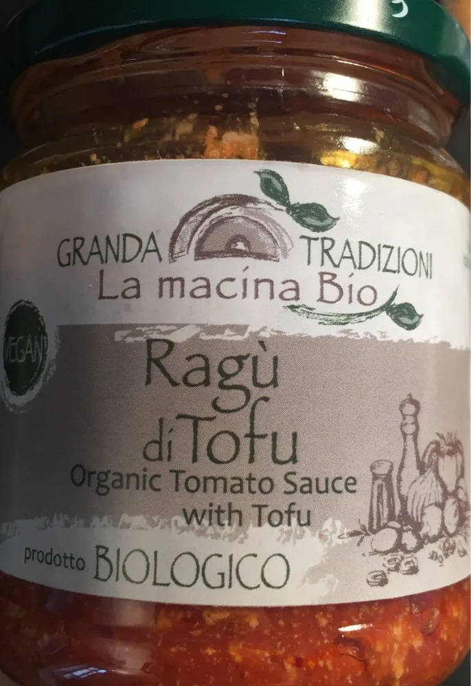 Sauce tomate au tofu biologique