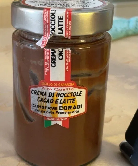 Crema di Nocciole Cacao e Latte