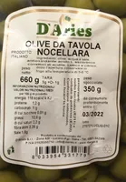 Olive da Tavola Nocellara