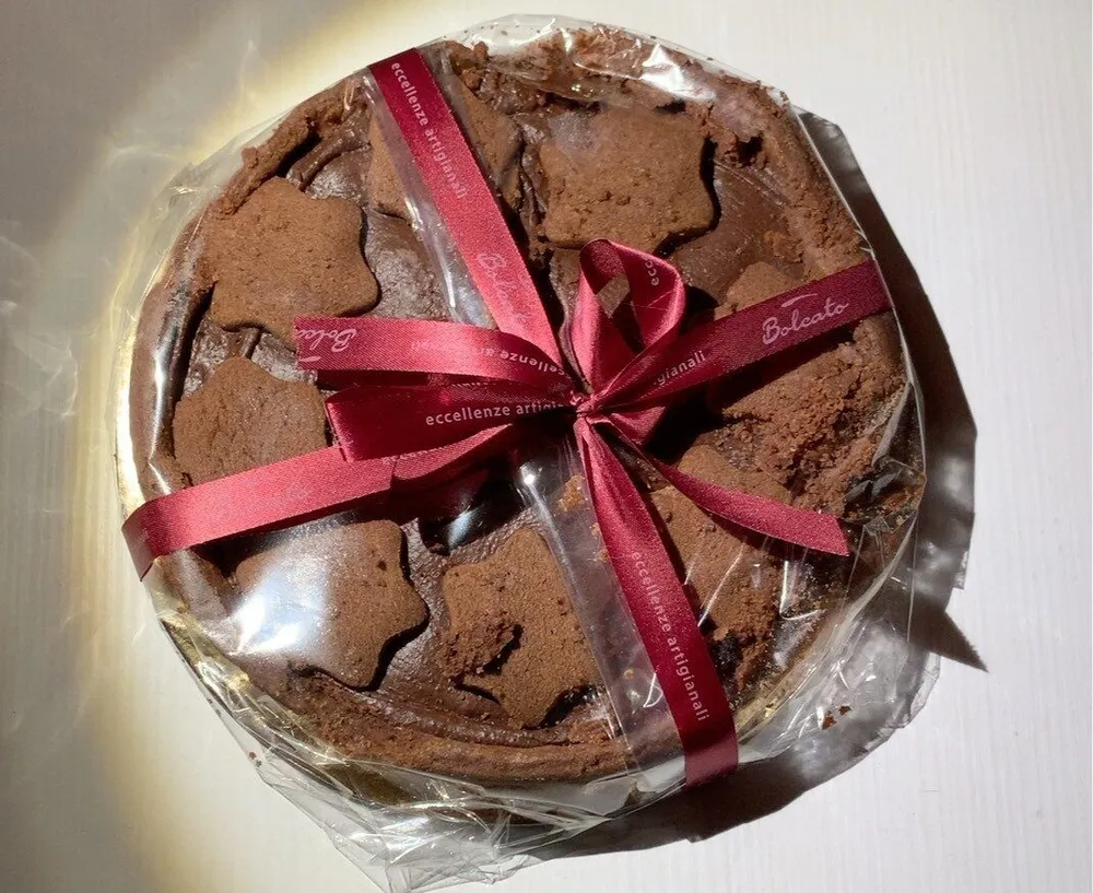Crostata Stelle con crema alle nocciole e cacao