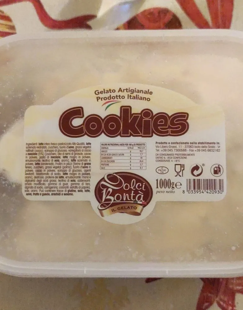 Gelato Cookies