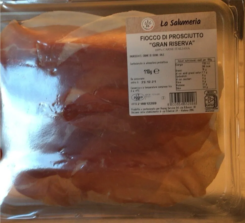 Fiocco di prosciutto