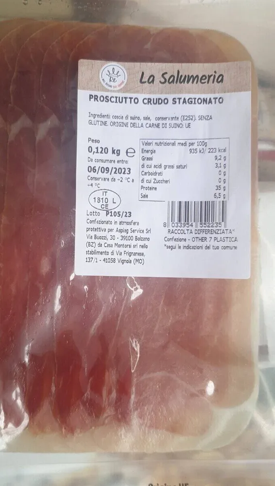 Prosciutto Crudo Stagionato