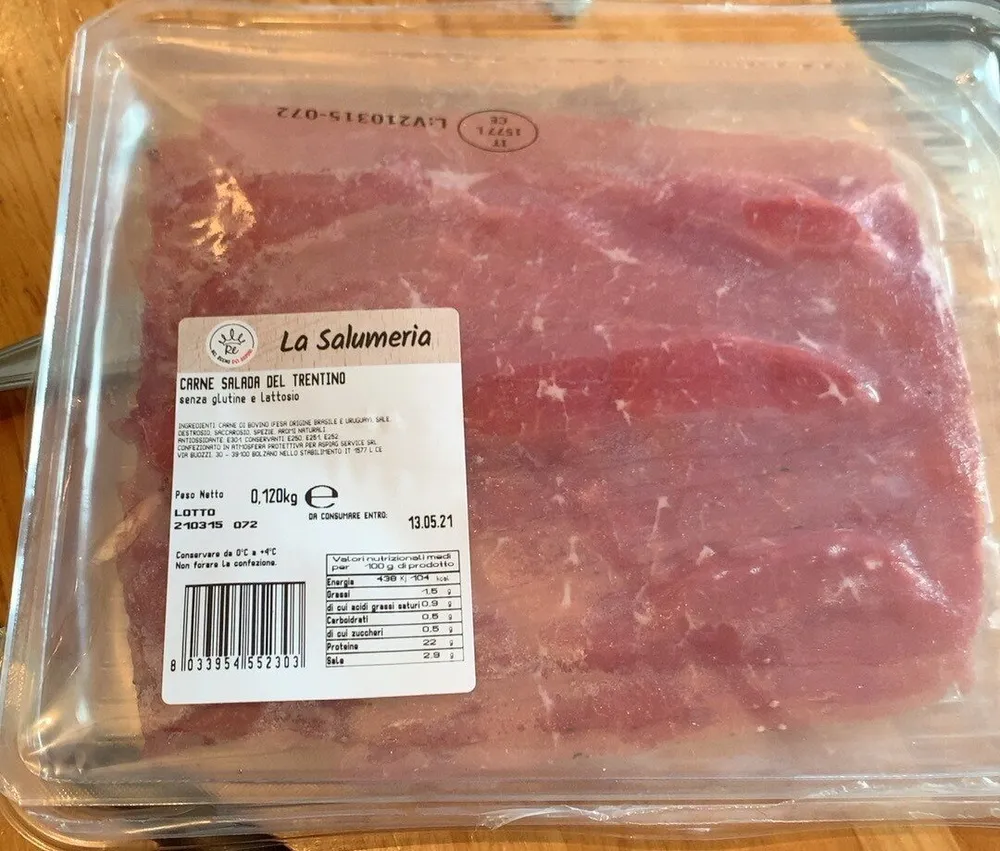 carne salada del trentino