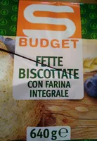 Fette biscottate con farina integrale