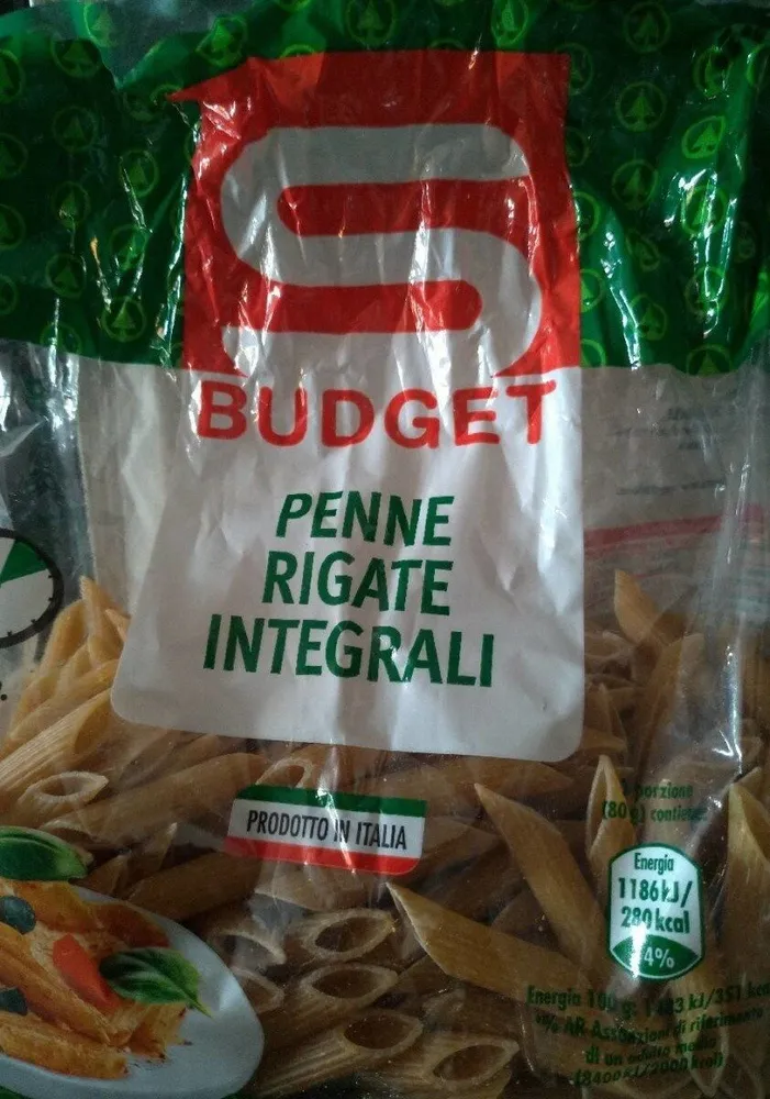 Pasta di semola di grano duro integrale