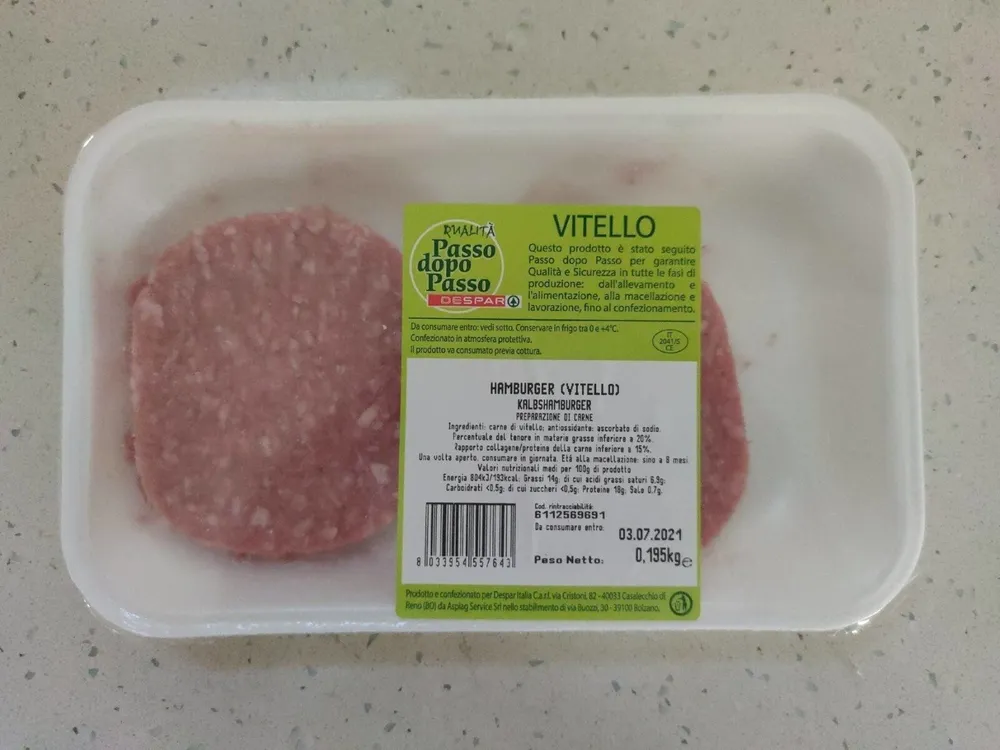Hamburger di vitello