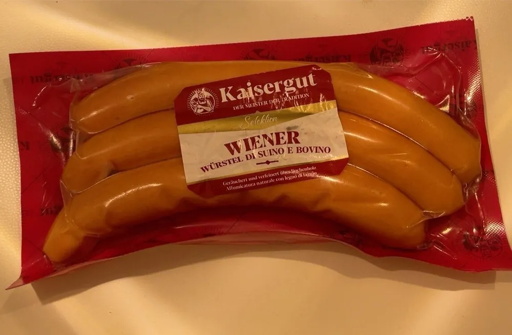 Wiener Würstel di suino e bovino