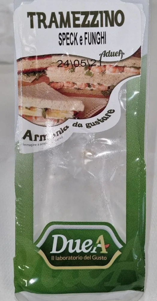 Tramezzino speck e funghi