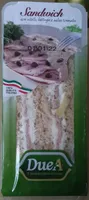 Sandwich con vitello lattuga e salsa tonnata