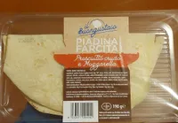 Piadina farcita prosciutto crudo e mozzarella