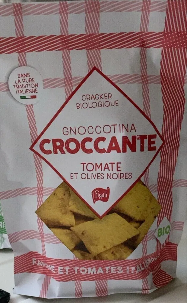 Crocchèttine croccante tomate et olives noires
