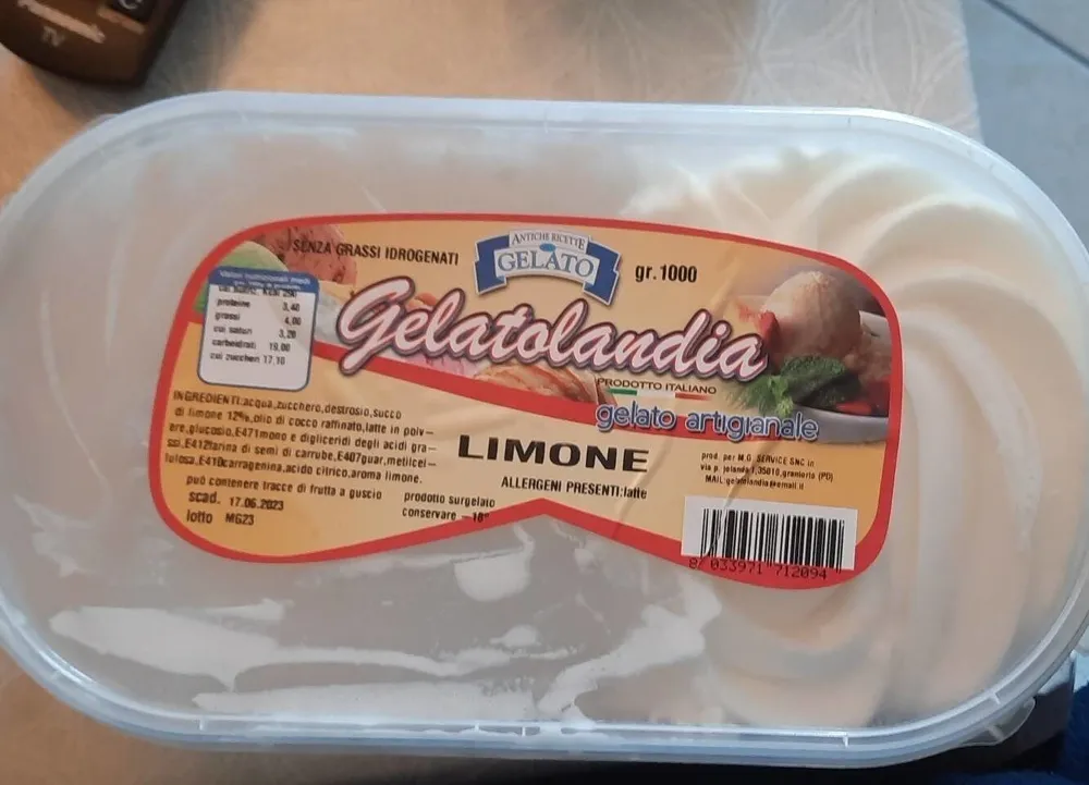 Gelatolsndia limone