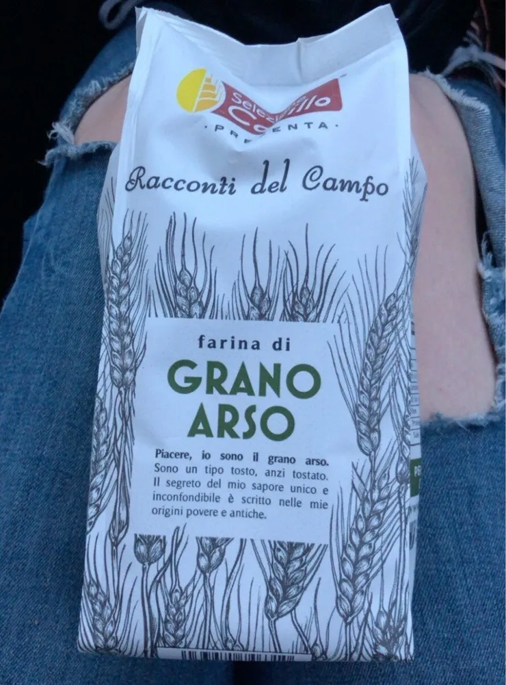 Farina di grano arso
