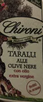 Taralli alle olive nere