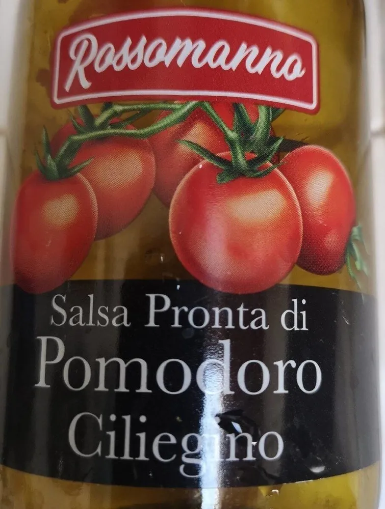 Salsa pronta di pomodoro ciliegino