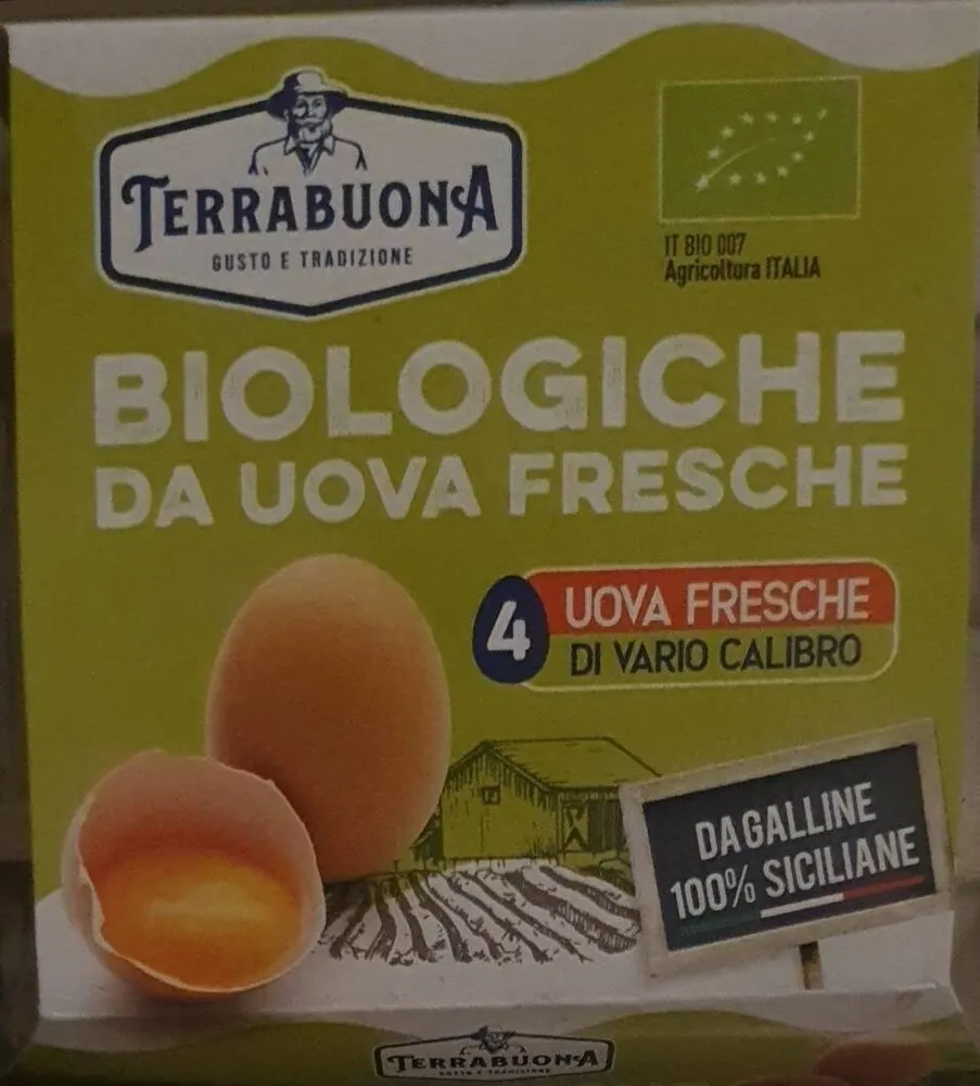 Uova biologiche fresche